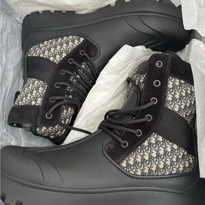 Dior Garden Lace-Up Boot SIZE 46